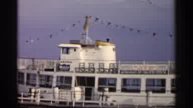 Michigan USA (1960): Landscape Of Docked Boat
