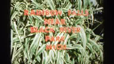Michigan USA (1960): Pin Bow Ails One Black River Park Mich