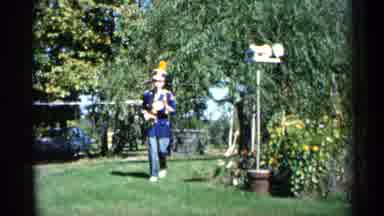 Michigan USA (1960): Uninformed Person Playing Trombone Other Musical Instrument