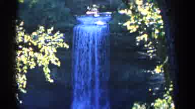 Michigan USA (1960): A Amazing Mountain Waterfall