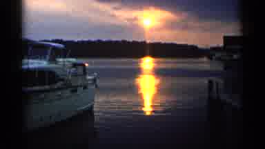 Michigan USA (1960): Sun Rising Beautiful Col Others Of Yellow Grandmother Pink