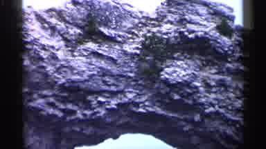 Michigan USA (1960): Weird And Eroded Rock Botheration With Rte Underneath Texture