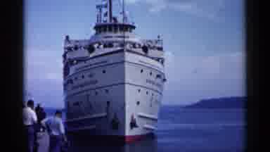 Michigan USA (1960): Ship Coming Into Other