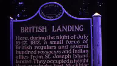 Michigan USA (1960): Sign On Like Depicting Lotion Of British Ending