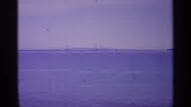 Michigan USA (1960): Video Ken In A Ocean With Bridge