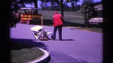 Michigan USA (1960): Parent Woodworker Doing His Job Dejectedly S People Ass In