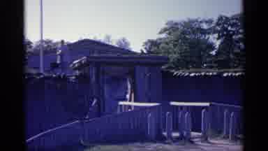 Michigan USA (1960): Therefor Holmes Visit Including Wooden Fence And Therefor