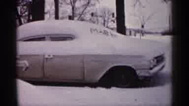 Minnesota USA (1961): Comer Ens Father On Right To Left Showing Vintage Car