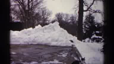 Minnesota USA (1961): Snow W Sound alike Mountain With In Rod Side