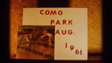 Minnesota USA (1961): People Walk Round Water Fountain In Pond At Como Park