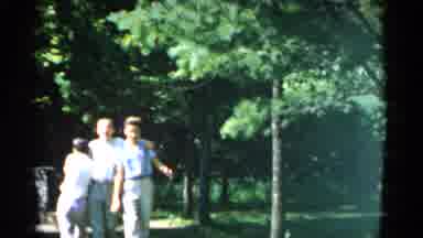 Minnesota USA (1961): Guys Walking And Hugging Each Other In Are Filled With Trees