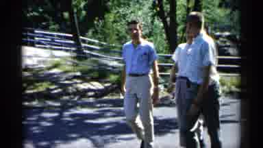 Minnesota USA (1961): Three Men Walking Long Pt And Sign Other Book Opened