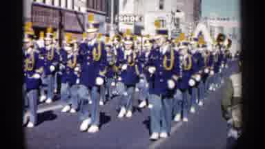 Minnesota USA (1961): In Blue Uniform Marching Band