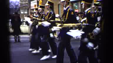 Minnesota USA (1961): Marching Band In Pride Followed By Sunset