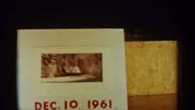 Minnesota USA (1961): Sign Ares December Tenth Nineteen Sixty One And Two People