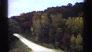 Minnesota USA (1961): A Wood Road Sign Other National Threshing Bee