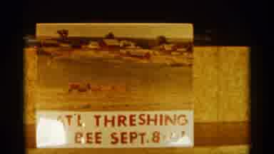 Minnesota USA (1961): Intention Threshing Bee Sept 8th