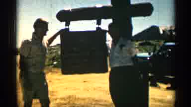 Colorado USA (1963): Landmark Md Of Stone With People Standing In Father Of Sign
