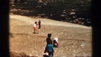Colorado USA (1963): People Playing Baseball In Field