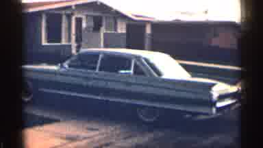 Colorado USA (1963): Watching Cars In Driveway In Small Tight Knit Neighborhood