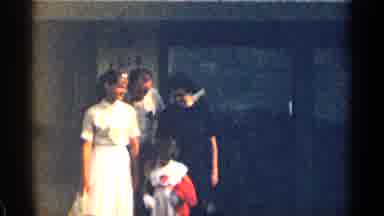 Colorado USA (1963): Big Family Posing Father Family Photo