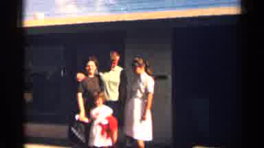 Colorado USA (1963): Beautiful Family Enjoying Nice Day Together In Sunlight