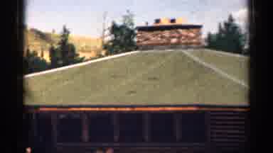 Colorado USA (1963): People Sitting In Venue Enjoying Nice Spring Looking Day With
