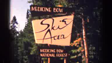 Colorado USA (1963): Winter With No Snow Why's Skier Going To Do