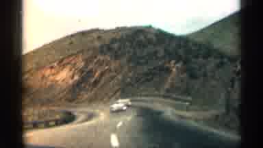 Colorado USA (1963): Group Of Car Drivers In Hills And Hole Drivers Enjoys