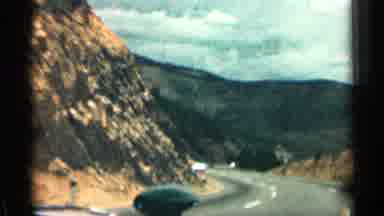 Colorado USA (1963): Ride Through Mountains