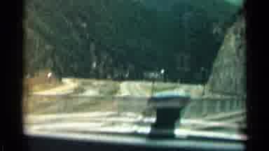 Colorado USA (1963): Driving Round Mountain And Taking In Sights Of Trees