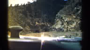 Colorado USA (1963): Approaching Rod Going Through Amount Inside Tunnel On Cleo