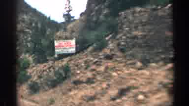 Colorado USA (1963): Seems Car Traveling Little Known Pace With Your Comer