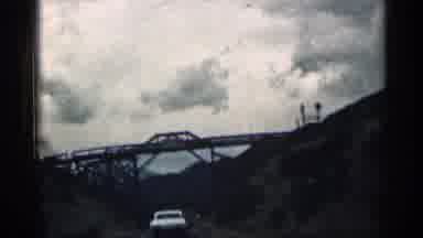 Colorado USA (1963): White Therefor Inge Mining Sign On Cloudy Day