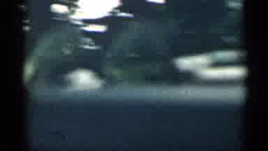 Colorado USA (1963): Mountain Close To Rod Father On Moving Car