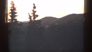 Colorado USA (1963): Driving Looking Outside At Footrest Street Signs And Other