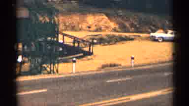Colorado USA (1963): Landscape Of Building Site And Ls Rod With Speed Limit On It