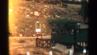 Colorado USA (1963): Olden Day Car Driving Peacefully Into Mountains Covered In
