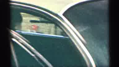 Colorado USA (1963): Family Sitting In Car