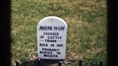 Colorado USA (1963): Tombstone Ares Joseph McCoy Founder Of Cattle Tide Died Cars