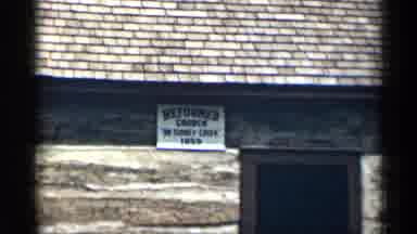 Colorado USA (1963): Old Building Where People Can Go To Worship And Fellowship