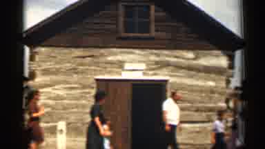 Colorado USA (1963): Family Tours Site Of Time Jul And Plants Grow In Bed Of Soil