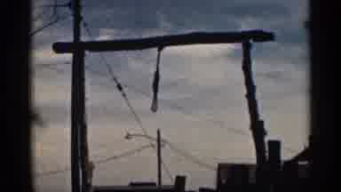 Colorado USA (1963): Wooden Platform Md Into Allows With Rope Forgathering Noose