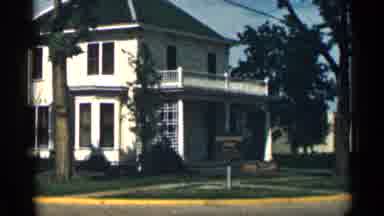 Colorado USA (1963): White House With Balcony That As Sign Out Father Indicating