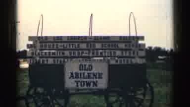 Texas USA (1963): Going To See Old Abilene Town On Sunny Afternoon