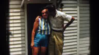 Texas USA (1963): Two People Hugging And Swing In Otherworldly Of White House