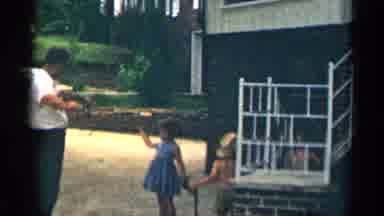 Texas USA (1963): Family At Home Living Air Day To Day