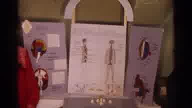 Texas USA (1963): Two Girls Standing In Father Of Science Project Bird Bout Hun