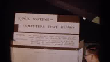 Texas USA (1963): Student Poses With Science Fair Project Logic Systems Computers