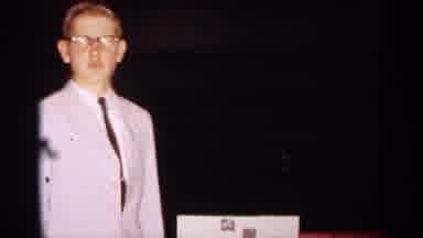 Texas USA (1963): Kid In High School Pa Resenting His Project To Cl's